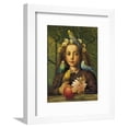 thumbnail image 1 of Girl with Parakeets, Animals Figurative Framed Art Print Wall Art by Dan Craig Sold by Art.Com, 1 of 5