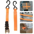 thumbnail image 4 of WSTEER Tie Down Strap Cargo Ratchet Lashing Strap Cargo Fixing Strap Luggage Cargo Buckle Strap(2 Meters), 4 of 6