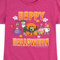 thumbnail image 3 of SpongeBob SquarePants - Happy Halloween - Toddler And Youth Girls Short Sleeve Graphic T-Shirt, 3 of 6