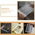 thumbnail image 3 of Zcyifa Rectangular Glass Serving Tray for Dining Table and Kitchen, 3 of 10