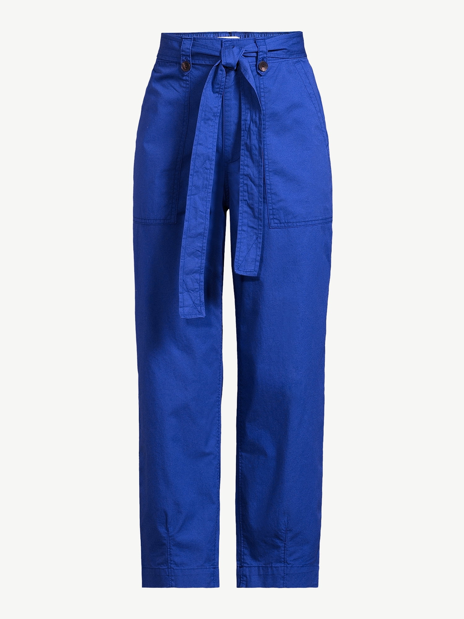 Free Assembly Women's Belted Barrel Pants