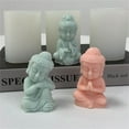 thumbnail image 5 of WINDLAND Buddha Statue Soap Candle Mold for Candle Making Buddha Candle Silicone Moulds, 5 of 14