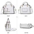 thumbnail image 2 of Monedero Xiaoyu Fashion para mujer con forma de bandolera, color blanco, 2 of 9