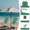 thumbnail image 5 of Zimtown 2 Pack  Lawn Chair Set Patio Folding Web Outdoor Portable Camping Chair(Dark Green), 5 of 7