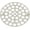 Brushed Nickel, variant on 4'' Shower Strainer Drain Trim Set, Solid Brass Screw-in Shower Strainer Drain Cover, Strainer Grid by , Machine & Self-Tapping Screws Included (Brushed )