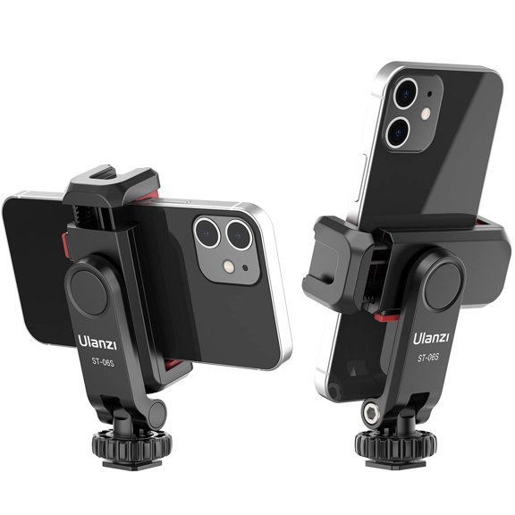 Soporte de trípode ULANZI ST-06S con 2 zapatas frías para iPhone