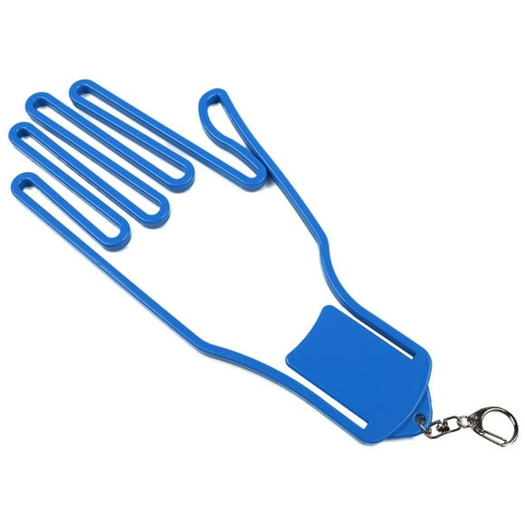 for Golf Gloves Holder Sports Golfer Tool Gear Plastic Rack Dryer Hanger Stretcher Blue