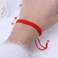 thumbnail image 3 of Eye-catching Kabbalah Bracelet Red String Knitting Bracelets DIY Bangles Jewelry Decoration Gift for Couples Friends, 3 of 6