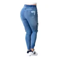 thumbnail image 2 of Pantalon Jogger Tipo Cargo Para Dama Con Stretch Itzi 467, 2 of 5