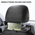 thumbnail image 4 of Car Seat Headrest Pillow Adjustable Head Neck Support Detachable Head Pillow Travel Sleeping Cushion For Kids Adults + Mp Holder, 4 of 4