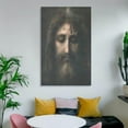 thumbnail image 6 of Shroud of Turin Jesus Christ Face, Holy Face Wall Decoration Posters Canvas Paintings Living Room Hallway And Room, 6 of 8