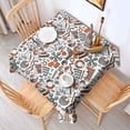thumbnail image 2 of Math Equations Calculus Symbols Blackboard Pattern Square Tablecloth,Waterproof Square Table Cover,Wipeable Spillproof Washable Table Cover for Home Kitchen Party Decor 42"X42"(107x107cm), 2 of 6