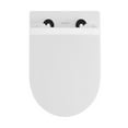 thumbnail image 5 of St. Tropez Back to Wall Concealed Tank Toilet Bowl, Black Hardware, 5 of 14