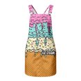 thumbnail image 3 of WERYOUNG Kids Girls Sleeveless Dresses Ice Printed Overalls Dress With Pocket Casual Suspender Dress Comfortable Sundresses 12-13 Years, 3 of 7