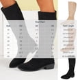 thumbnail image 3 of Boots for Women Winter Comfortable Versatile Round Toe Low Chunky Heel Knee High Boots Women Casual Cozy Fashion Short Boots for Party Daily Wear, 3 of 9
