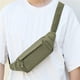 thumbnail image 1 of Mobile Phone Belt Bag | Men's Crossbody Satchel | Large Capacity Lightweight Outdoor Work Pouch | Cloth Material | Korean Style | Versatile Wallet Holder | Khaki Green | 30x10x6cm | 1 Piece, 1 of 6