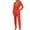Red, variant on ZACPNCV Jumpsuits for Women's Casual Jumpsuit Fashionable Solid Color Strap V Casual Jumpsuit Red