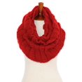 thumbnail image 2 of Basico Women Winter Chunky Wide Knitted Infinity Scarf Warm Circle Loop Line Shape, 2 of 4