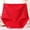 Red, variant on Women Menstrual Period Briefs Lace Easy Clean Panties 5 Pack US Size XL-6XL