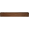 thumbnail image 4 of 6"W x 12"H x 24'L 2-Sided (L-beam) Riverwood Endurathane Faux Wood Ceiling Beam, Pecan, 4 of 17
