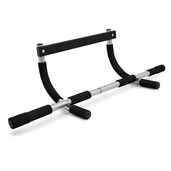 AK Products Doorway Chin Up & Pull Up Bar – Multi-Function No-Screw Home Gym Fitness Bar for Pull-Ups, Push-Ups, Dips & Core Training, Black