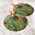 thumbnail image 3 of Ornament Window Hanging, Yellow Brown Dandelions Suncatcher for Doors Window Home Green Plant Sun Catchers Decoration Mother's Day Birthday Gifts for Women, Men, and Mom, 2025,, 3 of 5