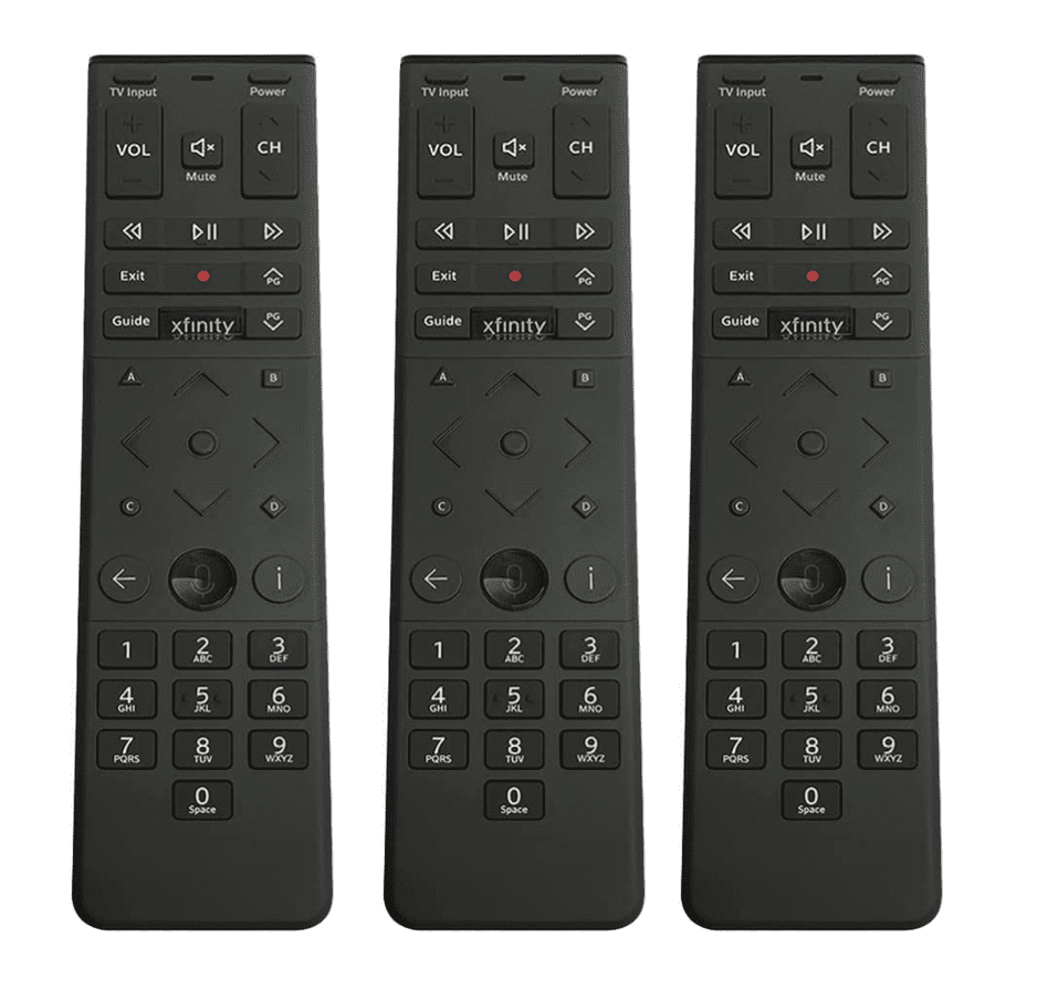(3 Pack)vXfinity Comcast XR15 Voice Control Remote for X1 Xi6 Xi5 XG2