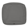 thumbnail image 5 of Classic Accessories Montlake FadeSafe Water-Resistant Patio Lounge Back Cushion, 23 x 22 x 4 inch, Light Charcoal, 5 of 26