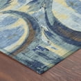 thumbnail image 3 of Addison Rugs Chantille Indoor/Outdoor Contemporary Abstract Teal Machine Washable Rectangle Rug, 9' x 12', 3 of 8