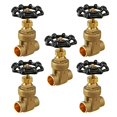 thumbnail image 2 of Midline Valve 427D334-5 Gate Valve, 1-1/2 in. Sweat Connection, Cast Brass (5 Pack), 2 of 4