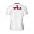 thumbnail image 3 of Exclusive design Syria Flag Grain 3D Printed Men For Soccer Running Bike Tennis Fitness Sports tshirt Mesh Fans T-shirt, 3 of 9