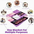 thumbnail image 5 of Theater Gifts for Girls Women Musical Theater Gifts Drama Gifts for Actors Broadway Gifts Cozy 50x60 Theater Blanket Gift for Theater Lovers Ideal, 5 of 6