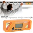 thumbnail image 3 of HUGFEGWE Digital Inclinometer, Mini Digital Level Inclinometer,Digital Inclinometer Plastic ABS Magnetic Base Level Angle Measuring, Digital Inclinometer (Yellow) CJB91-111340, 3 of 9
