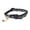 Black, variant on 1PCS Breakaway Cat Collars with Bell Cute Kitty Glow in The Dark Adjustable Kitten Collars 7.09-11.81 Inch