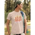 thumbnail image 2 of Stay Single T-Shirt Men -Smartprints Designs, Male Small, 2 of 4