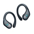 thumbnail image 1 of Tapones para los oídos con cancelación de Ruido y Ganchos para la Oreja, Auriculares Deportivos Bluetooth, IPX5 a Prueba de Agua con Pantalla LED, Negro, 1 of 3