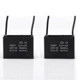 thumbnail image 1 of 2Pcs 5UF 450V AC CBB61 Ceiling Fan Capacitor 2 Wire 50/60Hz, 1 of 10