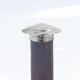 thumbnail image 4 of BRIGHTFUFU Capuchons de Cheminée de Toit Capuchon de Cheminée en Acier Inoxydable 304 Imperméable pour Usage Extérieur Lot de 1, 4 of 8