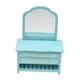 thumbnail image 5 of Muebles en miniatura para casa de muñecas, mueble con espejo, decoración para casa de muñecas, tocador de madera para oficina, tienda de suministros, 5 of 9