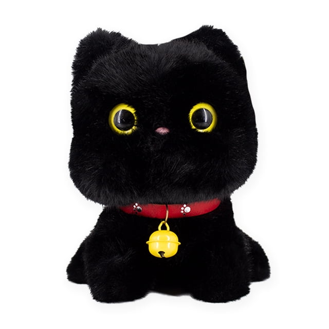 Gatito De Peluche Sentado Suave Con Olor A Frutas