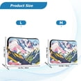 thumbnail image 4 of FORMRS 13-13.3 inch Laptop Sleeve Case Soft Carrying Quilted Computer Bag Cover, Abstract Mountain, 4 of 7
