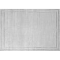 thumbnail image 1 of Ahgly Company Indoor Rectangle Solid Gray Modern Area Rugs, 5' x 8', 1 of 4