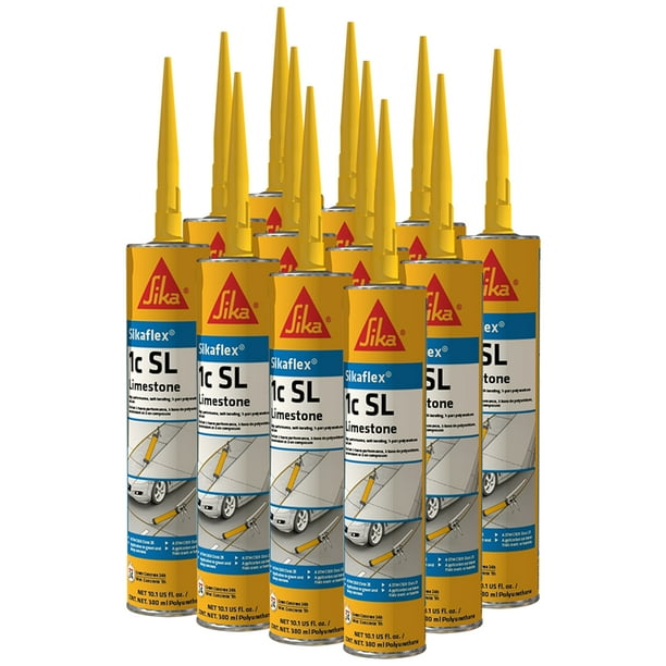 Sikaflex 1CSL Limestone 10oz Self Leveling Polyurethane Sealant 90944