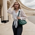 thumbnail image 2 of ELDA Bolsos cruzados para mujer, bolsos de bolsillo, bolsos y bolsos de cuero PU suave, bolso de hombro con múltiples bolsillos, 2 of 5