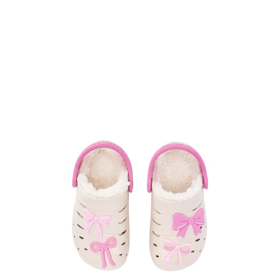 Rugged Shark Toddler Girls Lined EVA Clog