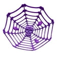 thumbnail image 2 of Costeam Halloween Spider Web Candy Bowls,Plastic Cobweb Design Serving Bowls in Orange,Black,and Purple for Halloween Party Decor,Trick-or-Treating,Food Candy Trays, 2 of 6