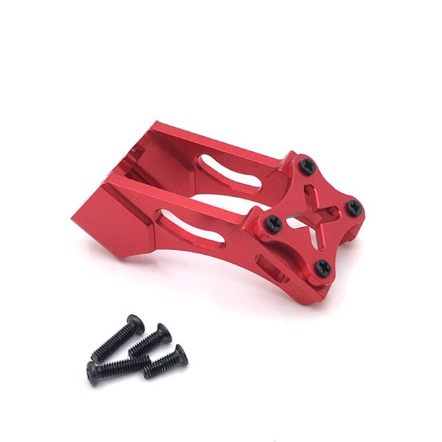 Vogacara Soporte de fijación trasera Pieza de reparación profesional Componente modificado RC Coche Reemplazo de montaje fijo 144010 144002 124017 Kits de construcción modelo Rojo Vogacara FN010555-02