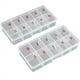 thumbnail image 1 of Caja de Puntas de UñAs Organizador de Puntas de UñAs VacíAs Caja de Almacenamiento de UñAs Espacios Caja de Almacenamiento Contenedor Caja de UñAs Caja de Rejilla, 1 of 5