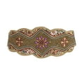 thumbnail image 1 of Fajas moldeadoras de cintura para mujer, estilo étnico, con cuentas, estilo caracola, elásticas, con lazo, de poliéster, anchas., 1 of 2