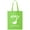 Lime, variant on Peace Was Never An Option Cotton Canvas Tote Bag